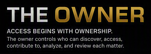The Owner — access begins with ownership of the environment
